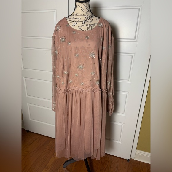 Jessakae Mauve Mystic Dress Size 6x - Picture 5 of 9